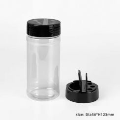 20Pcs Plastic Seasoning Bottle with Flip Lid