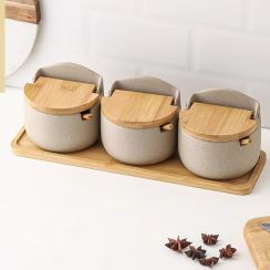 22 Sets Kitchen Food Porcelain Storage Jar Set