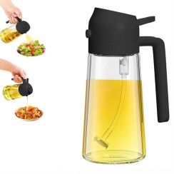 5Pcs 2 in1 Olive Oil and Sprayer Dispenser Bottle